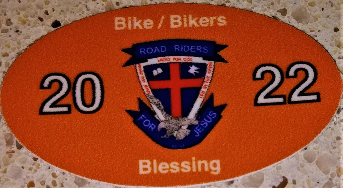 Bike/Biker Blessing Sticker